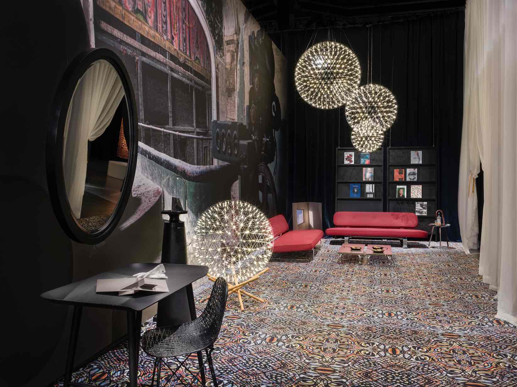 Rebellious Harmony,Salone del Mobile, Moooi, Rebellious Harmony,CEO Robin Bevers, British art photographer Rebecca Bathory, Arihiro Miyake, Barbara Broekman, Bertjan Pot, Edward van Vliet, Klaus Haapaniemi, Kustaa Saksi, Lorenza Bozzoli, Maison Christian Lacroix, Marcel Wanders, Noortje van Eekelen, Paul Cocksedge, Rick Tegelaar, Ross Lovegrove,Tricia Guild, Umut Yamac, and Valerio Sommella