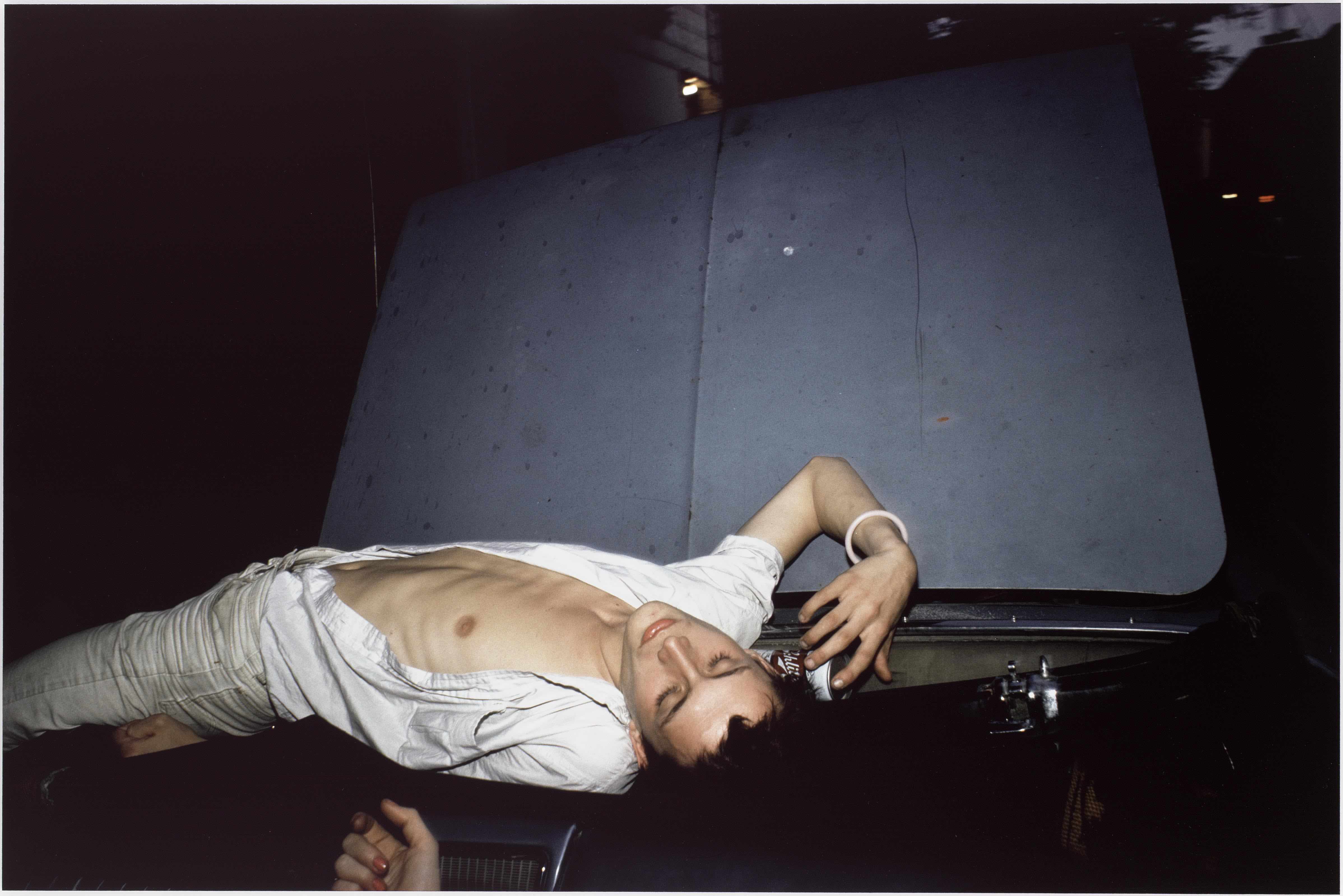 Nan Goldin (American, born Washington, D.C., 1953) French Chris on the Convertible, NYC 1979